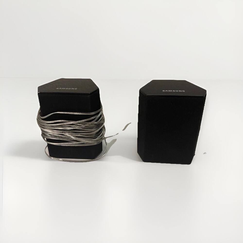 Set‎ Of 2 Samsung PS-FS1-1 Surround Speakers Tested Works Right Left Speaker